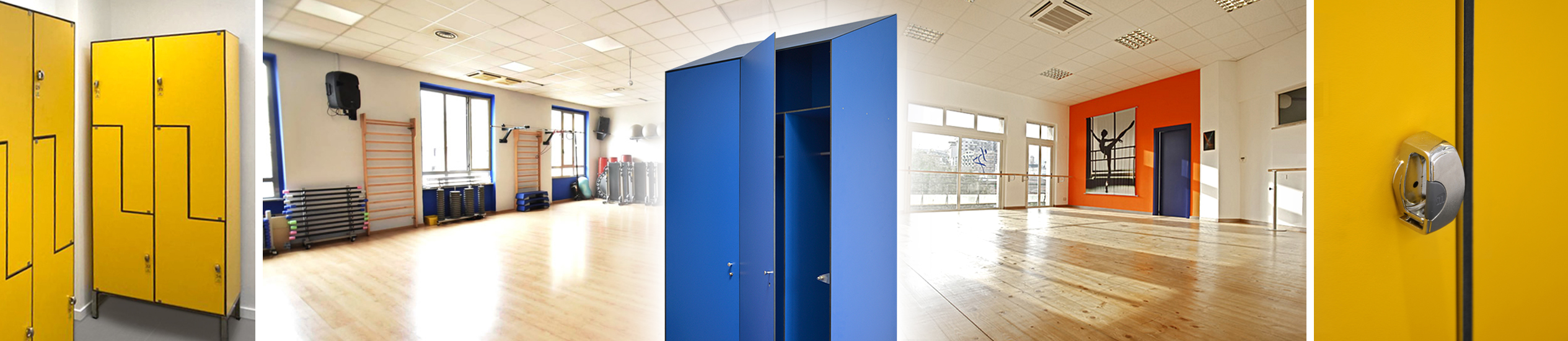 Smart Locker and minimal HPL lockers for parcel collecting points, changing rooms, gyms, hospitals, schools, large-scale distribution.